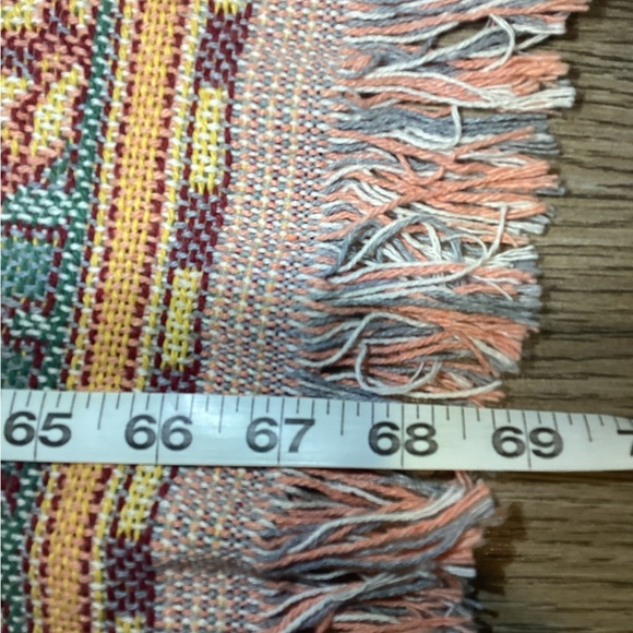 Elegant World Map Tapestry – Blue, Red & Gold – Wall‎ Hanging or Rug - Picture 11 of 13